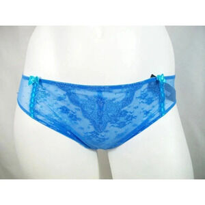 XXL 2XL Paramour 635005 by Felina Captivate Bikini Panty Lake Blue‎ NWT
